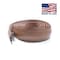 Electriduct Cable Protector, 7/16 in H, 12 ft L, 2-3/4 in W, 2 Channel, Rubber, Brown D-3-12-BN - alternate 2